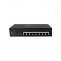 8 Port Unmanaged Industrial Gigabit Power over Ethernet Switch - 802.3af/at PoE+ Switch - Wall Mountable