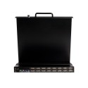 StarTech.com 1U 17&amp;quot; Rackmount LCD Console with Integrated 16 Port KVM Switch