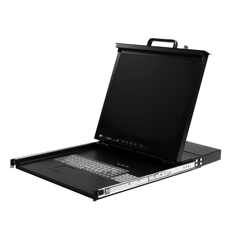 StarTech.com 1U 17&amp;quot; Rackmount LCD Console with Integrated 16 Port KVM Switch