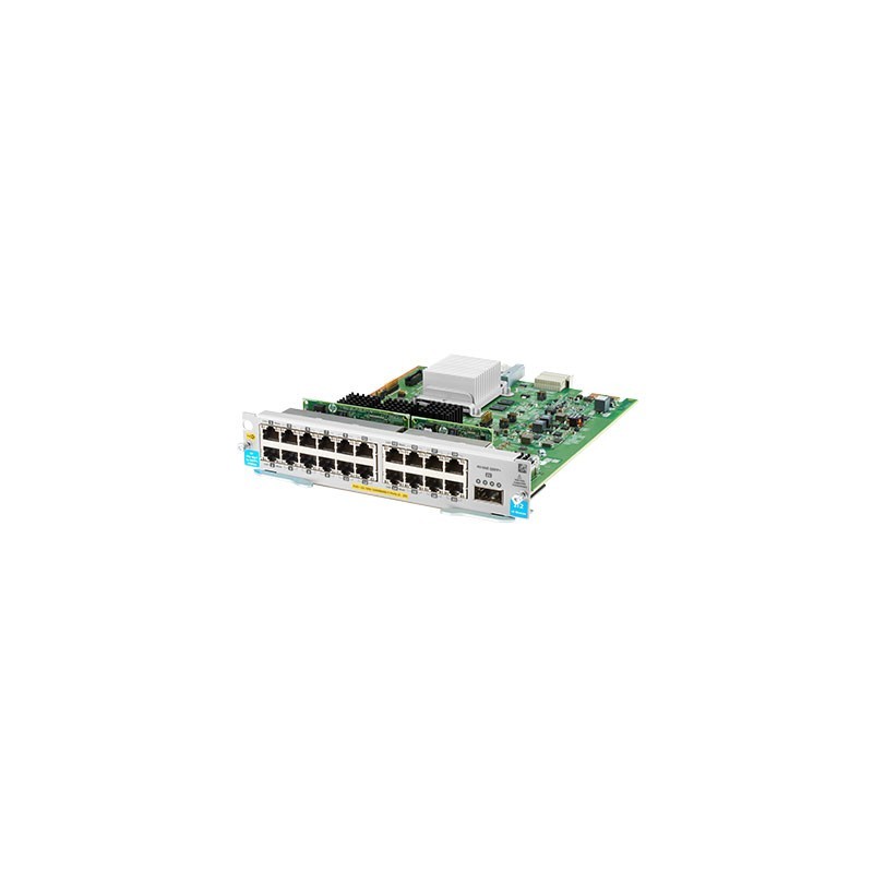 HP 20-port 10/100/1000BASE-T PoE+ MACsec / 1-port 40GbE QSFP+ v3 zl2 Module