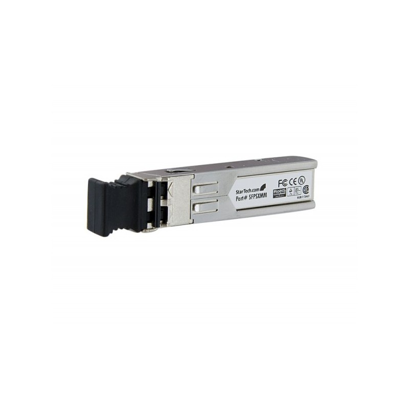 StarTech.com Gigabit Multi Mode SFP Fiber Optical Transceiver - Mini GBIC - 850 nm - LC - 550m