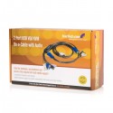 StarTech.com 2 Port USB VGA Cable KVM Switch