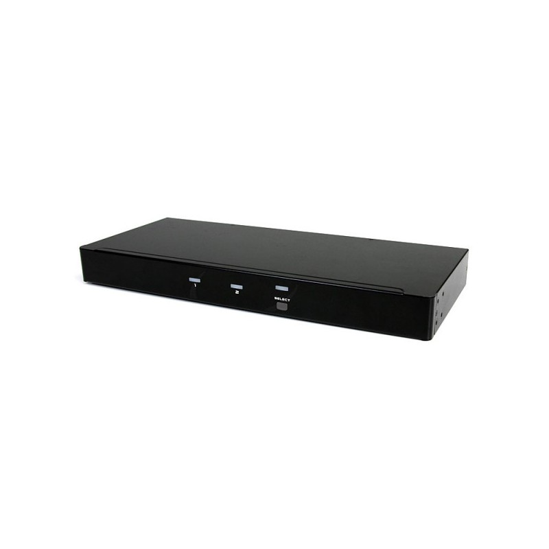 StarTech.com 2 Port Quad Monitor Dual-Link DVI USB KVM Switch with Audio &amp;amp; Hub