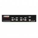 StarTech.com 4 Port High Resolution USB DVI Dual Link KVM Switch with Audio - KVM / audio / USB switch - USB - 4 p