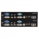 StarTech.com USB DVI KVM Console Extender w/ Serial &amp;amp; Audio Over Fiber