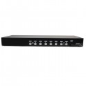 StarTech.com 8 Port Rack Mount USB VGA KVM Switch w/ Audio