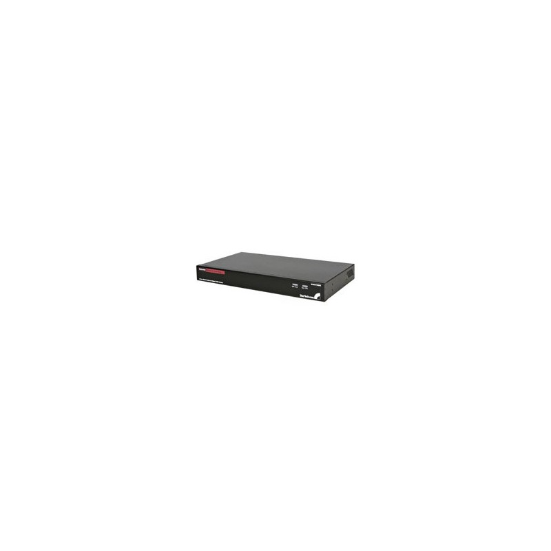 StarTech.com Enhanced KVM Switch Over IP SV841HDIE - KVM switch - PS/2 - 8 ports - 1 local user - 1 IP user - 1U -