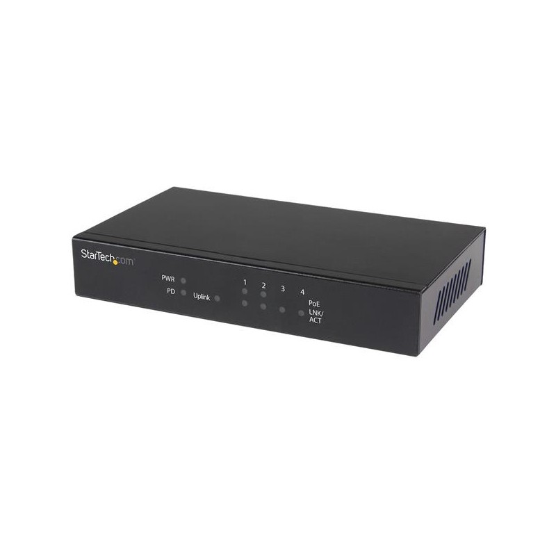 StarTech.com 5-Port Gigabit Ethernet Switch - PoE-Powered with 2x PSE/PoE Ports