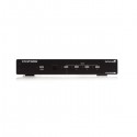 StarTech.com 4 Port VGA Video Audio Switch with RS232 control - Video/audio splitter - 4 ports