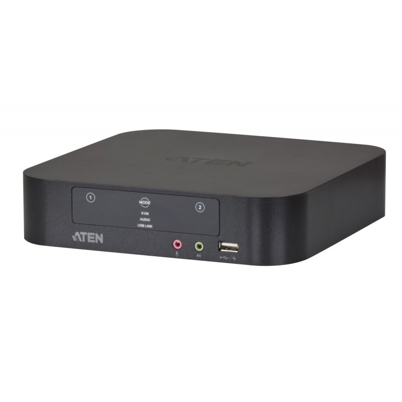 Aten CS1942 2-port USB 2.0 Dual View Mini DisplayPort KVMP&trade; Switch