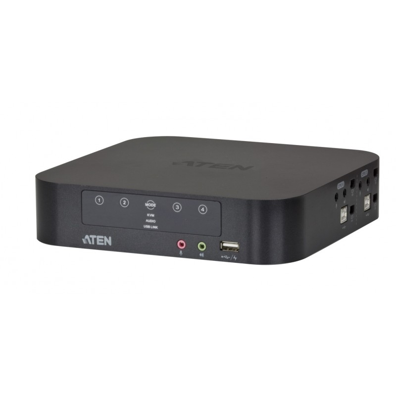 Aten CS1944 4-port USB 2.0 Dual View Mini DisplayPort KVMP&trade; Switch