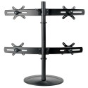 Tripp Lite Quad Monitor Mount Stand for 10" to 26" Flat-Screen Displays