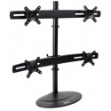 Tripp Lite Quad Monitor Mount Stand for 10" to 26" Flat-Screen Displays