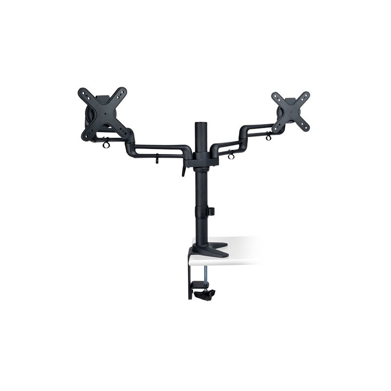 Tripp Lite Dual Full Motion Flex Arm Desk Clamp for 13" to 27" Monitors