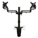 Tripp Lite Dual Full Motion Flex Arm Desk Clamp for 13" to 27" Monitors