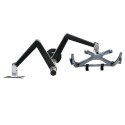 Tripp Lite Full Motion Dual Desk Clamp for 13" to 27" Monitors and Laptops Up to 15"