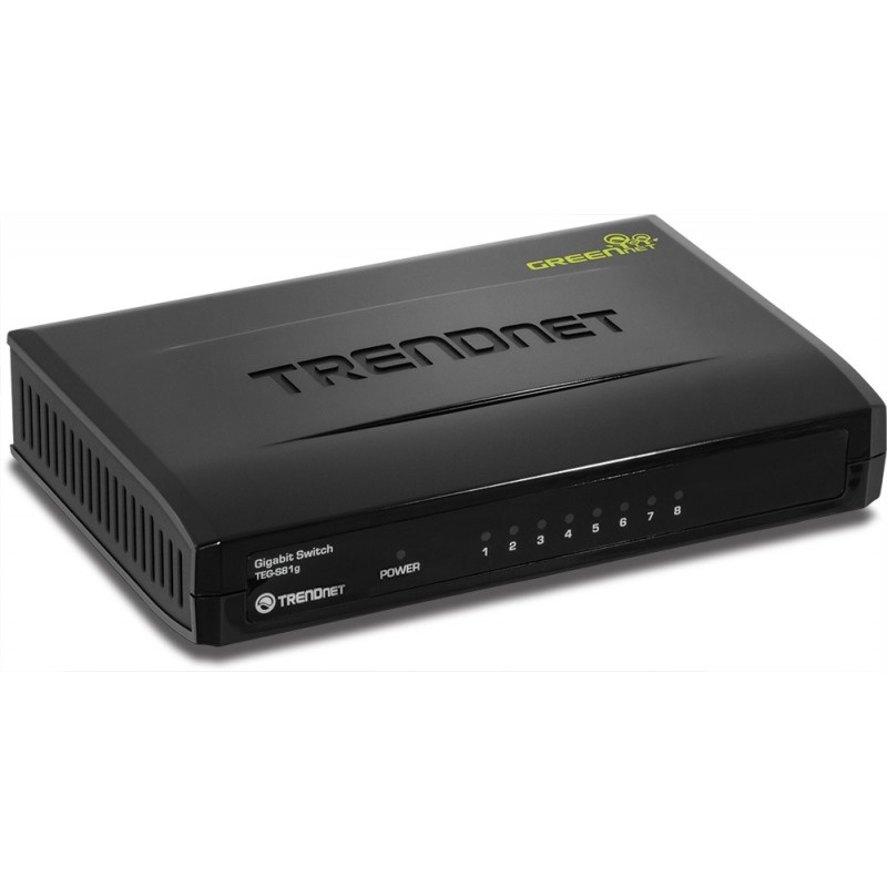 Trendnet TEG-S81g 8-Port Gigabit GREENnet Switch 