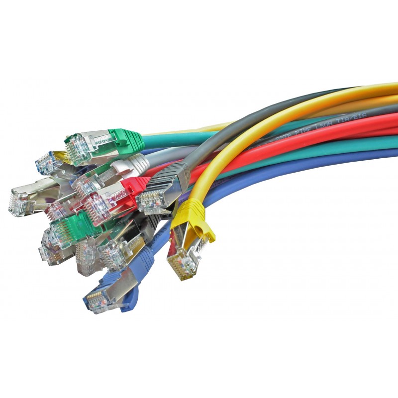 Shielded FTP Cat5e RJ45 Ethernet Patch Lead