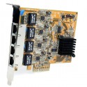 StarTech.com 4 Port PCI Express Gigabit Ethernet NIC Network Adapter Card