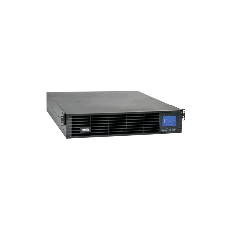 Tripp Lite SmartOnline 208/230V 2.2kVA 1.98kW Double-Conversion UPS, 2U Rack-Mount, Extended Run, Network Card Options, LCD, USB