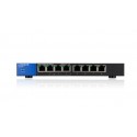 Linksys LGS108P 8-Port Desktop Gigabit PoE Switch