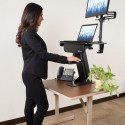 Tripp Lite WorkWise Standing Desk-Clamp Workstation