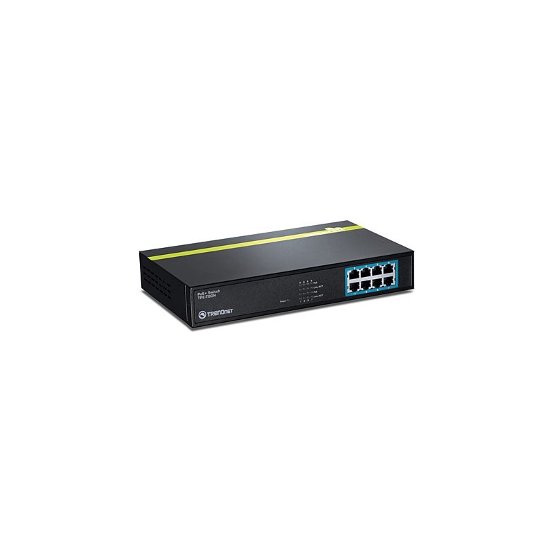 Trendnet TPE-T80H 8-Port 10/100 Mbps PoE+ Switch