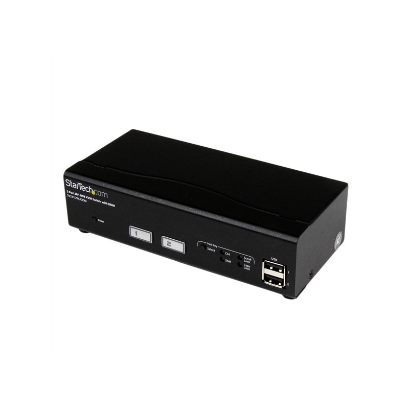 StarTech.com SV231DVIUDDM keyboard video mouse (KVM) switch box