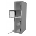 42u 600mm x 1000mm 4 Compartment CoLocation Server Rack