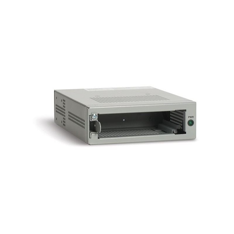 Allied Telesis Single slot chassis f/ unmanaged, standalone Media/Bridging Media Converter