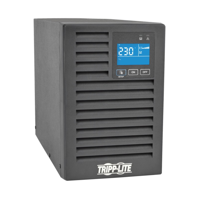 Tripp Lite 1000VA 900W SmartOnline 230V On-Line Double-Conversion UPS, Tower, Extended Run, Network Card Options, LCD, USB, DB9