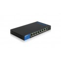 Linksys LGS308P 8-Port Smart Gigabit PoE+ Switch