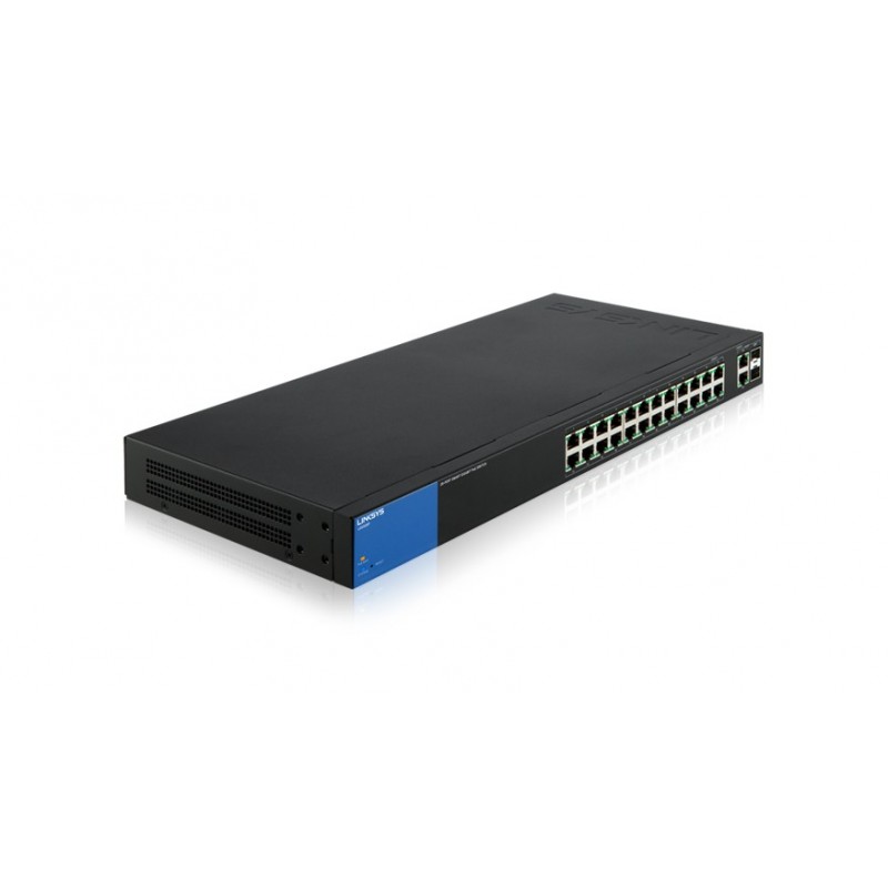 Linksys LGS326P 26-Port Smart Gigabit PoE+ Switch