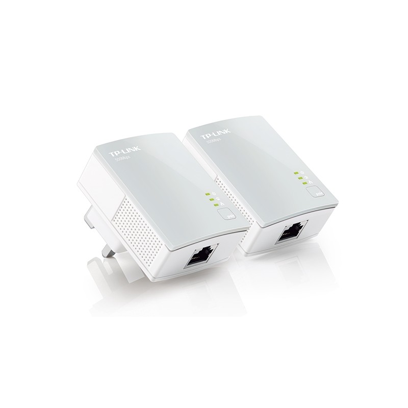 TP-LINK AV600 Nano Powerline Adapter Starter Kit