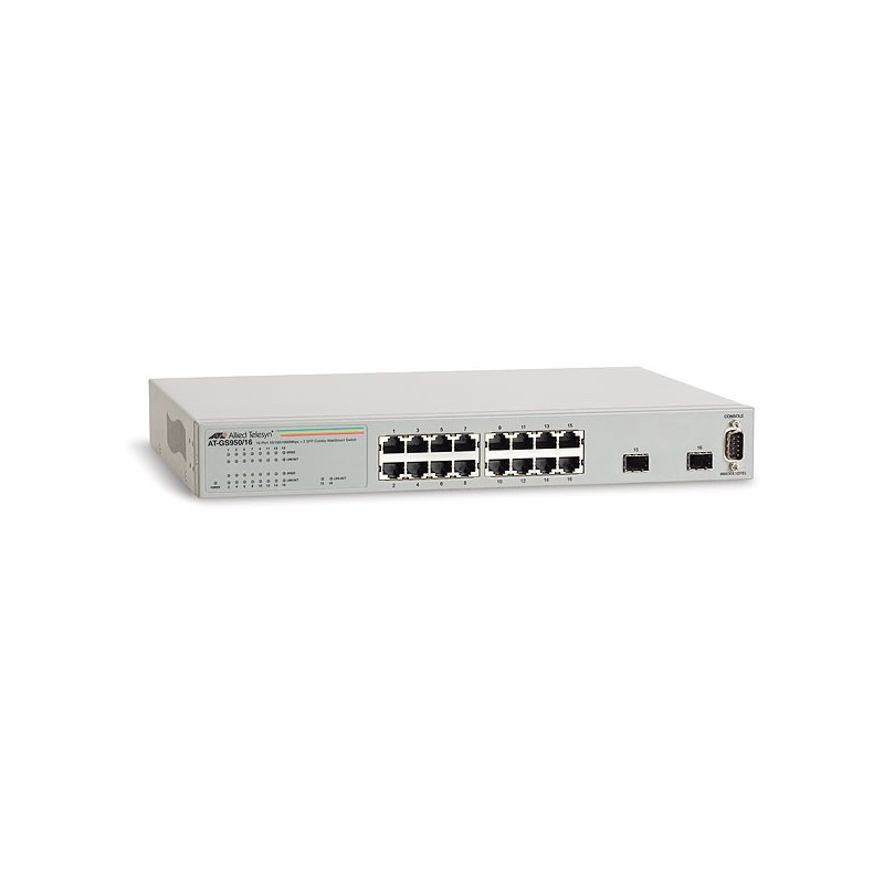 Allied Telesis 16 port Gigabit WebSmart Switch