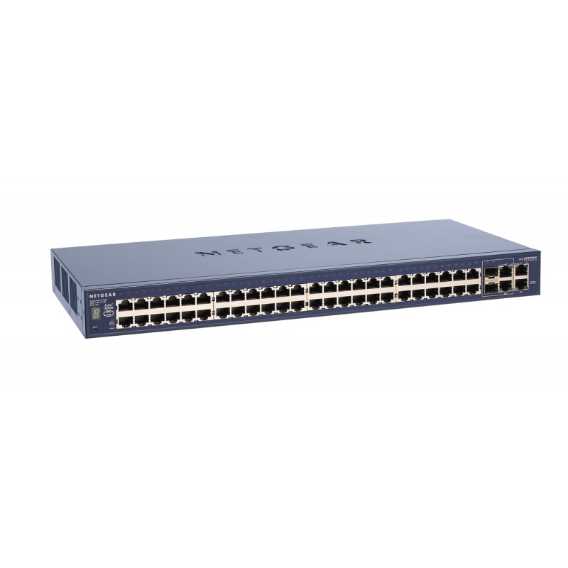 Netgear ProSafe 48 Port 10/100 Stackable Smart Switch + 4 Gigabit Ports