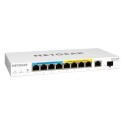 Netgear 10-Port Gigabit Ethernet Ultra60 PoE++ Smart Managed Pro Desktop Switch with 1 SFP and 1 Copper Uplink