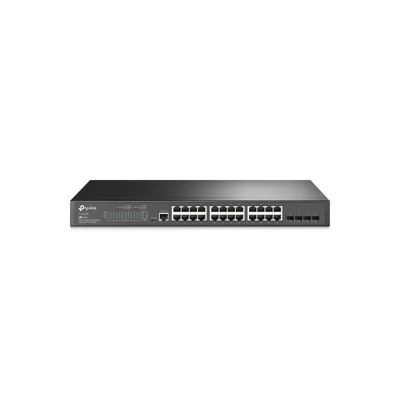 TP-LINK JetStream 24-Port Gigabit L2 Managed Switch with 4 SFP Slots