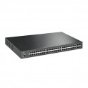 TP-Link JetStream 48-Port Gigabit and 4-Port 10GE SFP+ L2+ Managed Switch with 48-Port PoE+