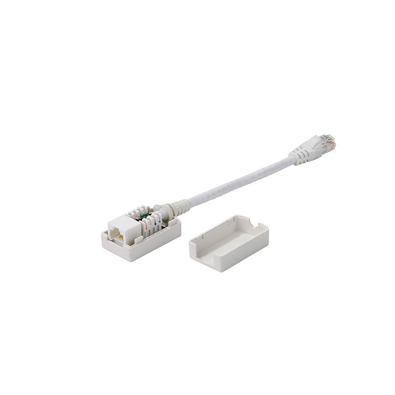 Cat 6 UTP Inline Jack RJ45-IDC