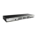 D-Link DGS-1210-28/ME/B, Managed Gigabit Switch with 24 10/100/1000Base-T + 4 SFP Ports