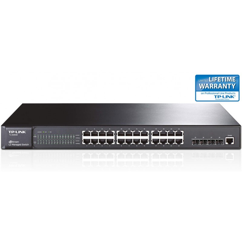 TP-LINK TL-SG5428 24-Port Gigabit L2 Managed Switch