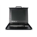 StarTech.com 1U 17" Rackmount LCD Console - USB + PS/2