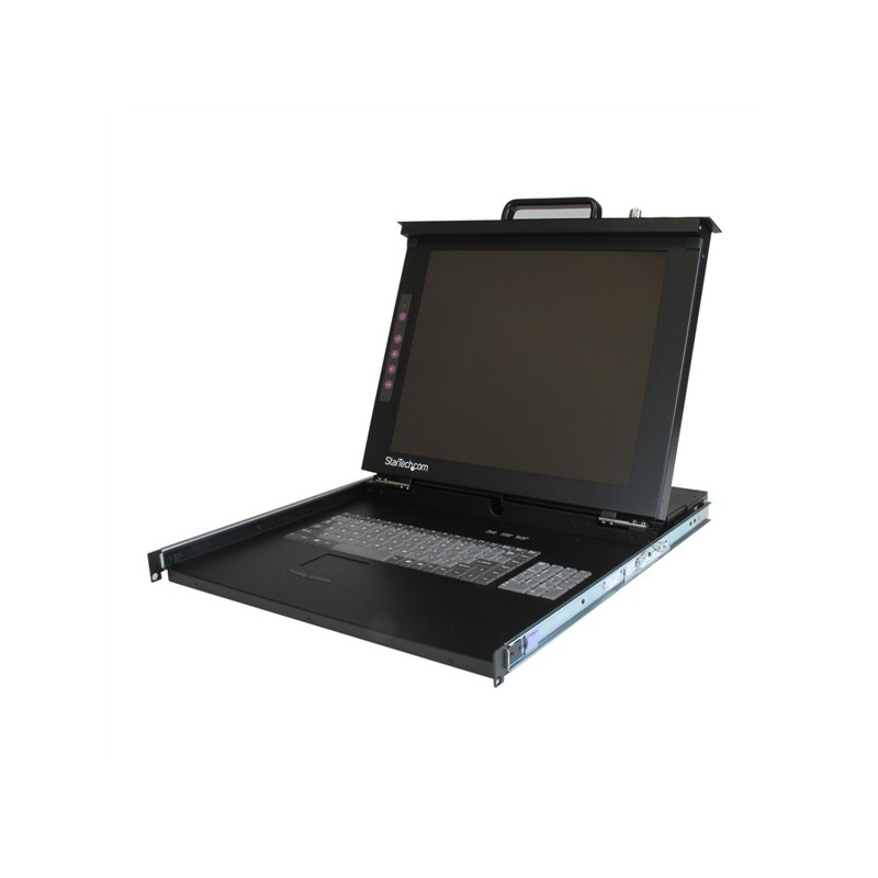 StarTech.com 1U 17" Rackmount LCD Console - USB + PS/2