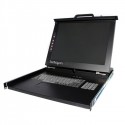 Startech 1U 19" Rackmount LCD Console - USB + PS/2