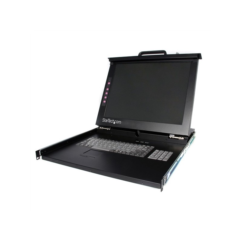 Startech 1U 19" Rackmount LCD Console - USB + PS/2